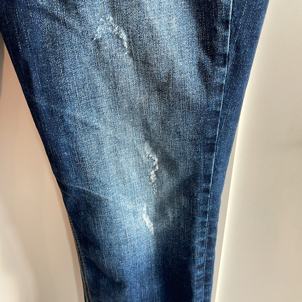 Silver Jean Co | Indigo Suki Capri | Dark Wash | W29/L22.5 - Picture 7 of 9